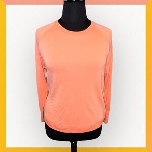 ATHLETA Mindset Sweatshirt Women’s 1X  - Island Coral Orange